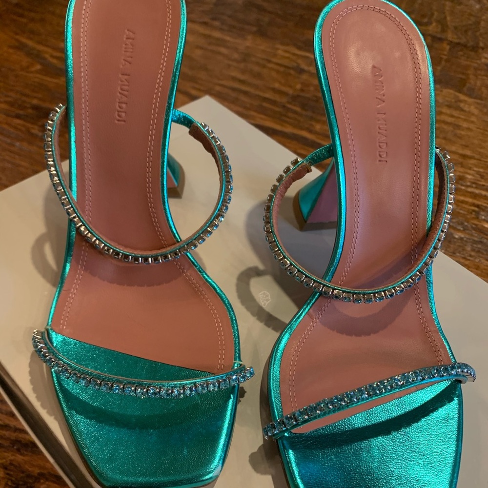 Amina Muaddi Gilda slipper